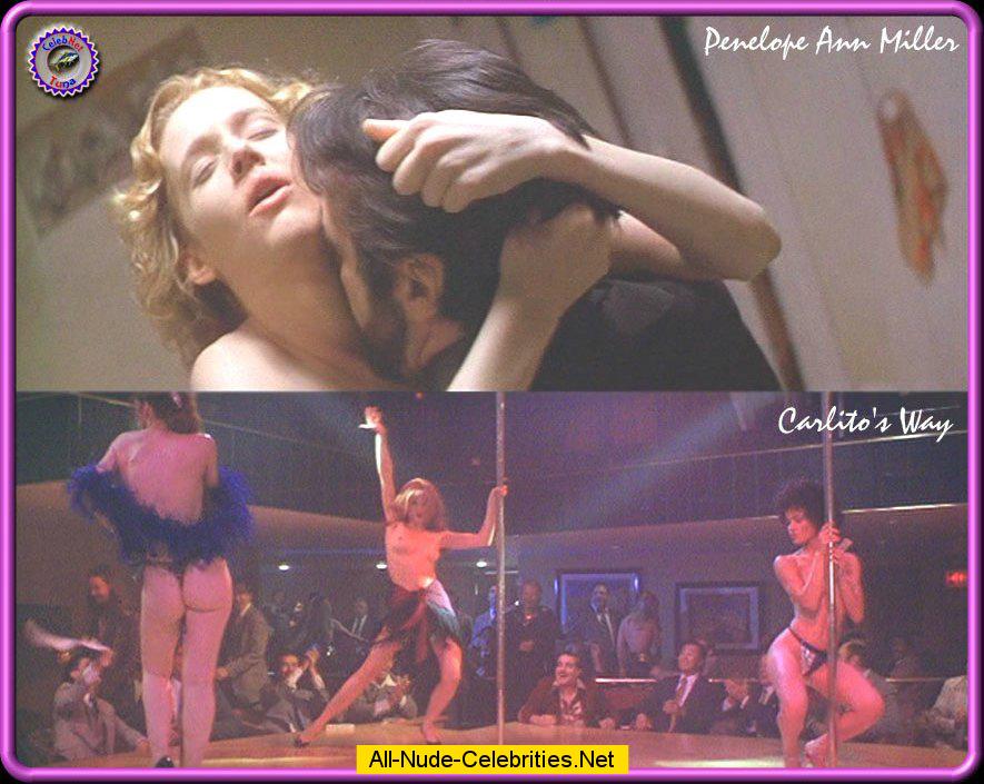 Penelope Ann Miller Shows Nude Tits In Carlitos Way