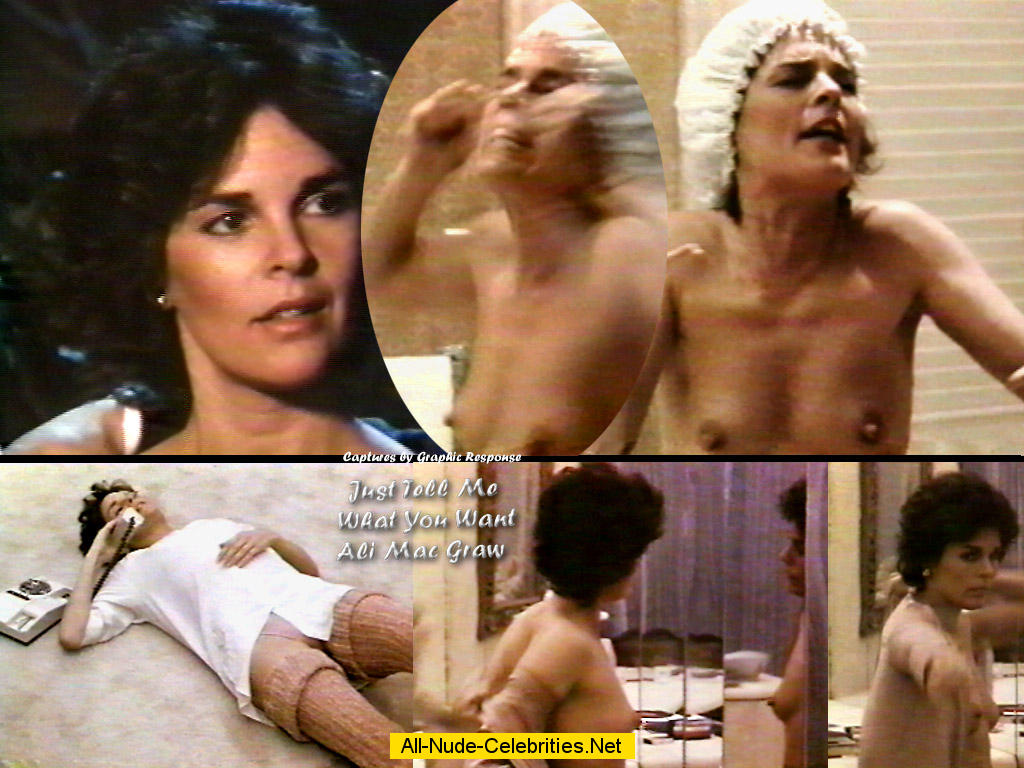 Ali macgraw nude photos