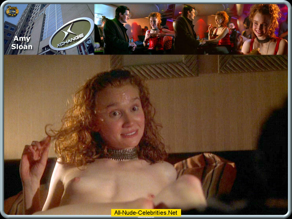 Amy Sloan naked in hot scenes from movies.