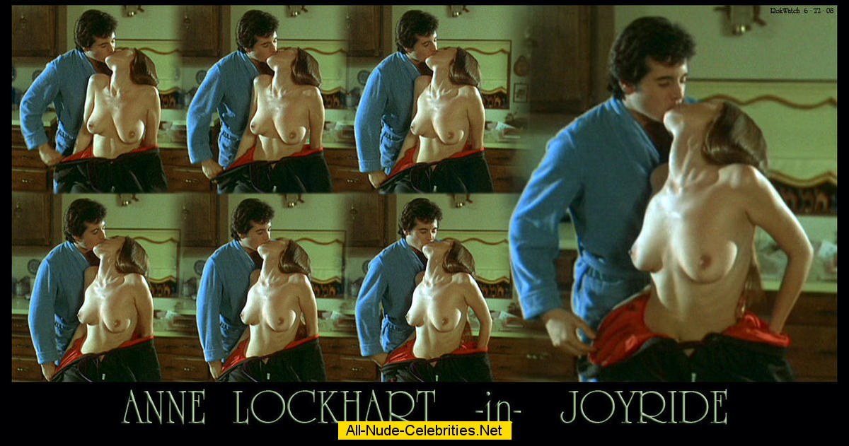 Anne Lockhart shows her nude boobs in Joyride.