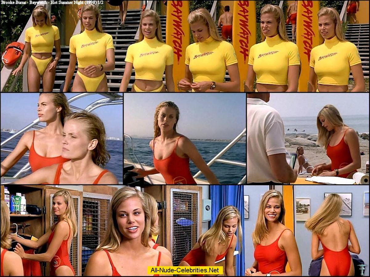 Brooke Burns Sexy Scenes From Baywatch