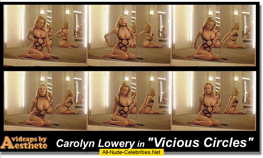 Carolyn Lowery naked in Vicious Circles.