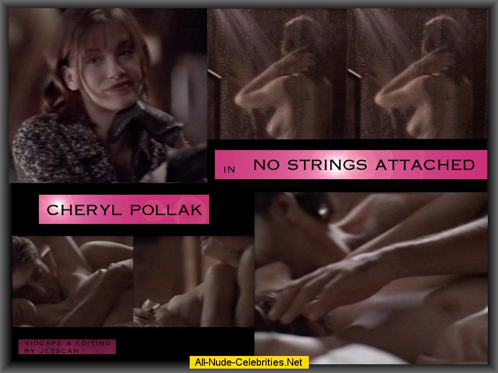 Cheryl Pollak exposed her nude tits vidcaps.