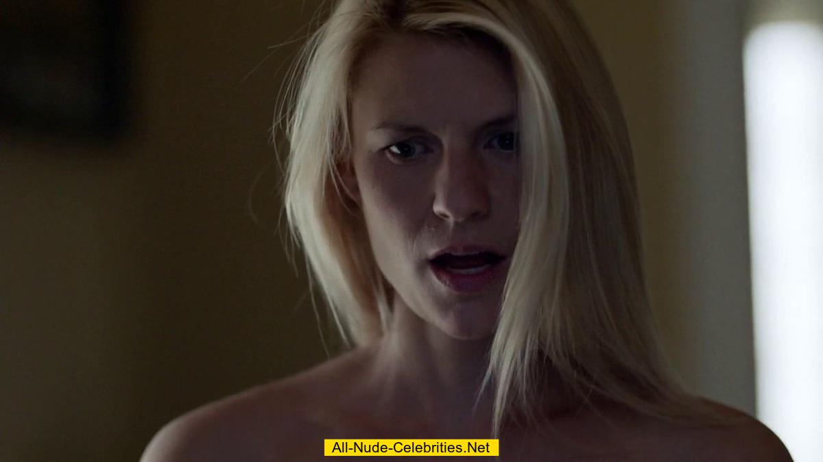 Claire Danes topless scenes from Homeland.