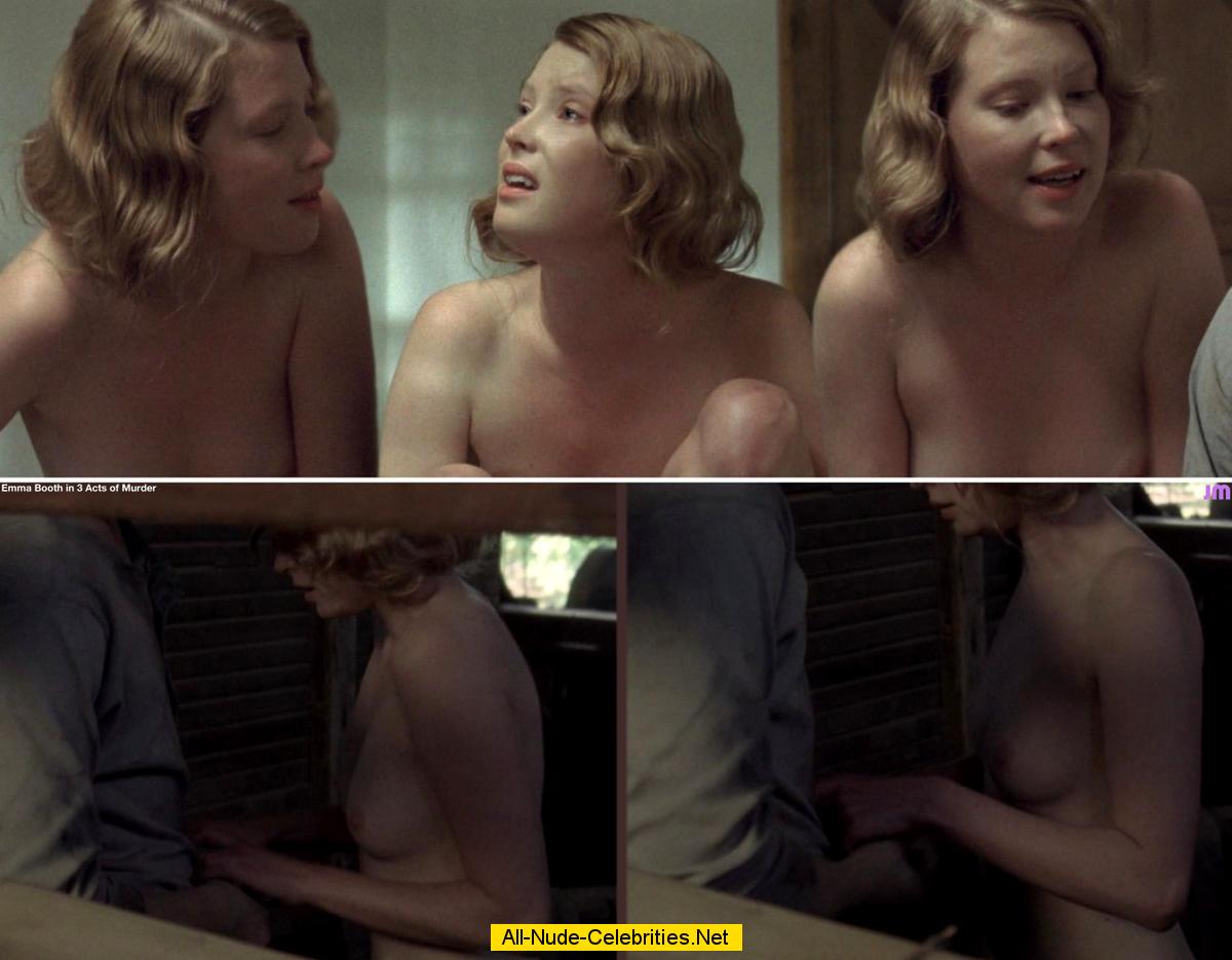 Emma Booth nude scenes from several movies.