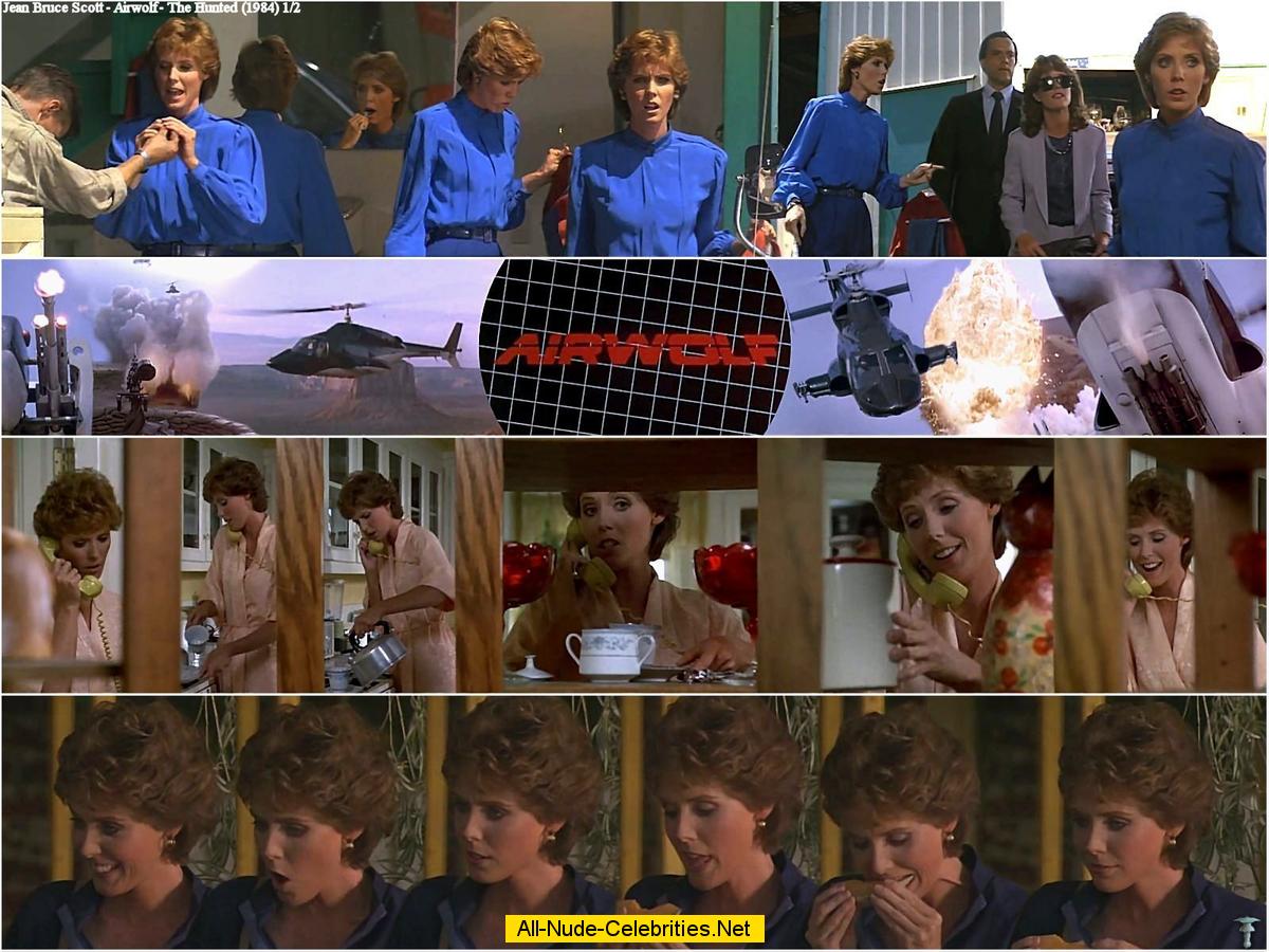 Jean Bruce Scott movie captures from Airwolf.