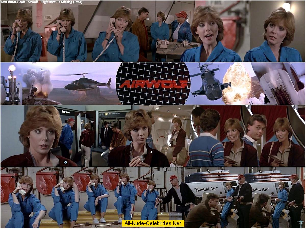 Jean Bruce Scott movie captures from Airwolf.