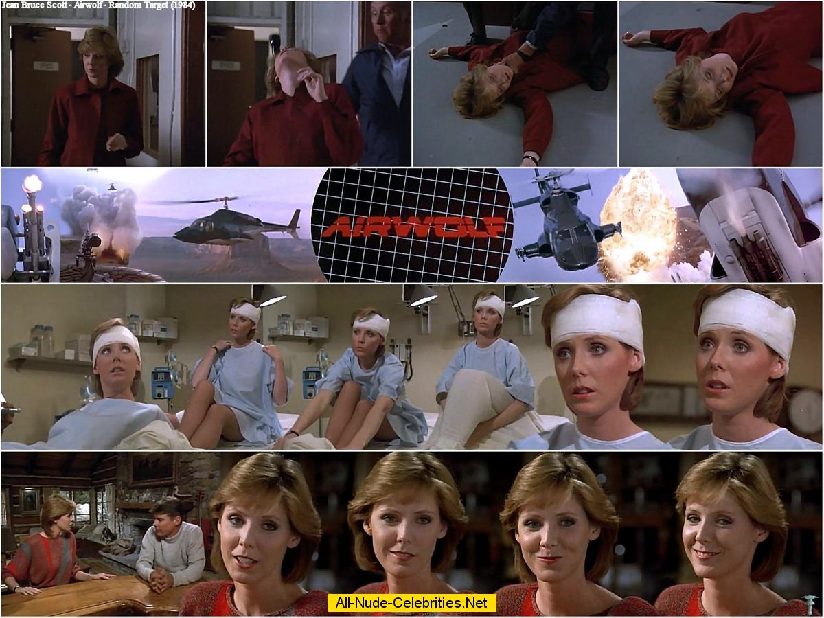 Jean Bruce Scott movie captures from Airwolf.