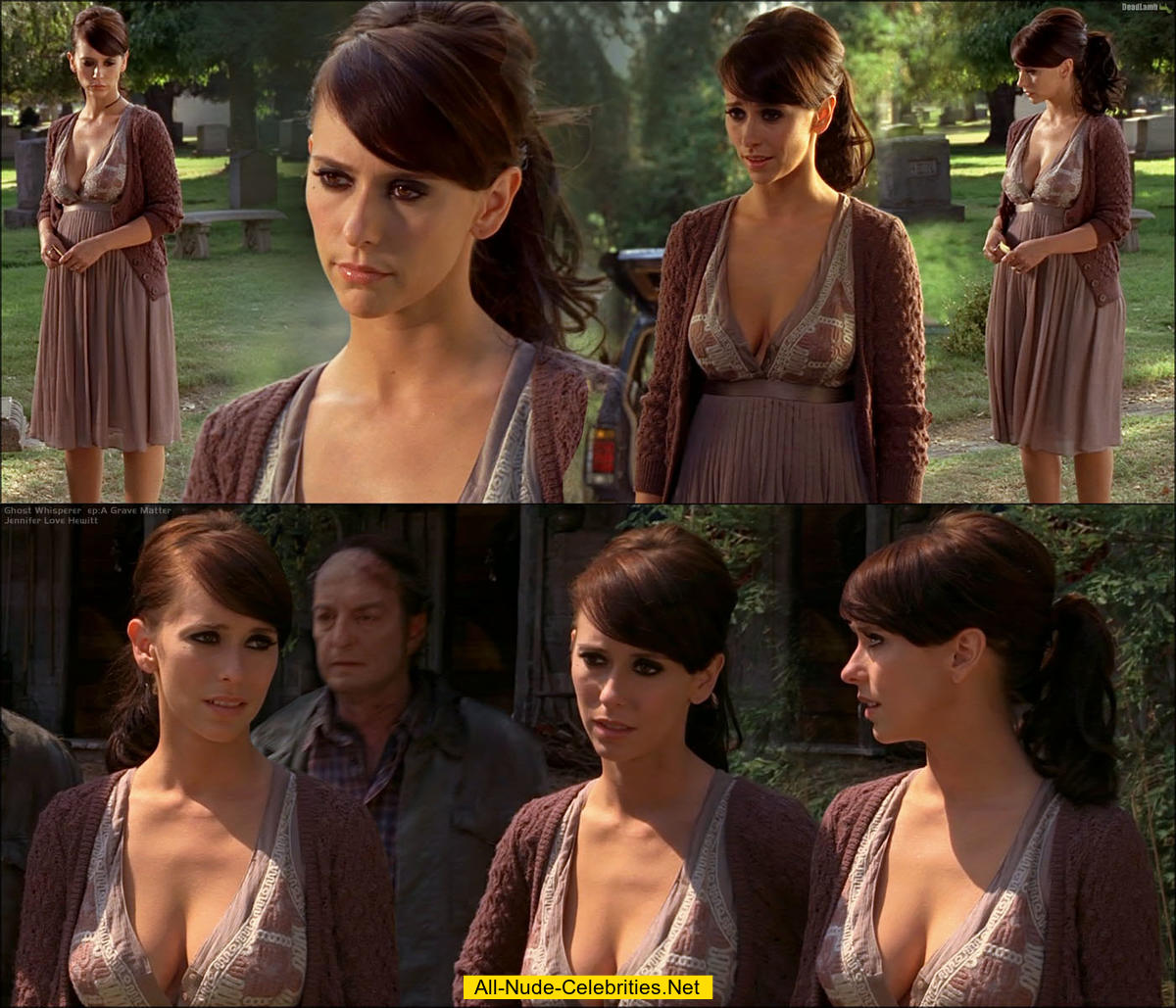 Jennifer Love Hewitt in Ghost Whisperer. 