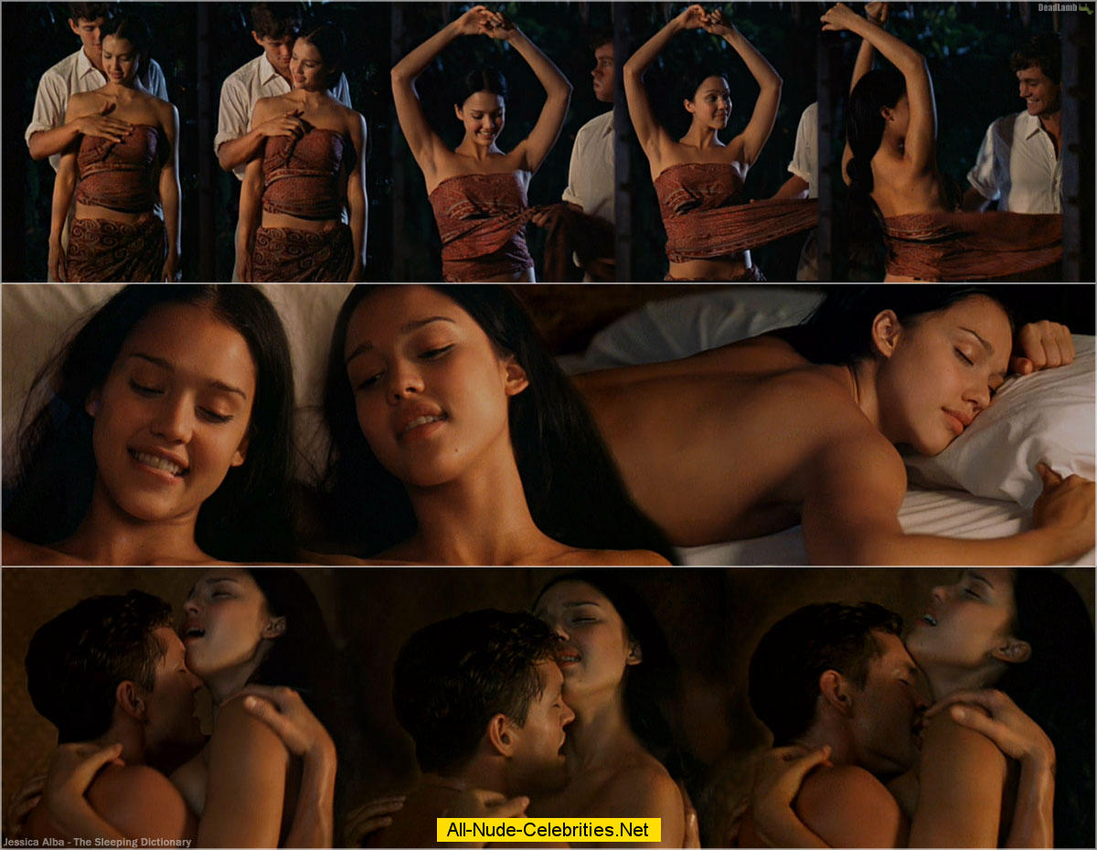 Jessica Alba Nude First Sex Scene In The Sleeping Dictionary, Anatypaola