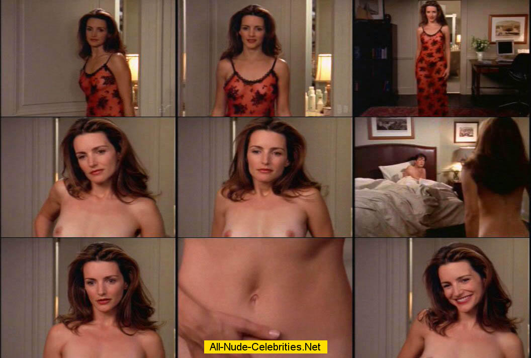 Kristin Davis sexy and naked scenes from Sex and The City.