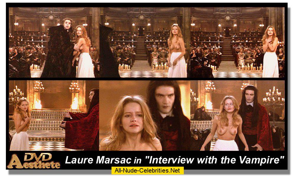 Laure Marsac nude in Interview with the Vampire.