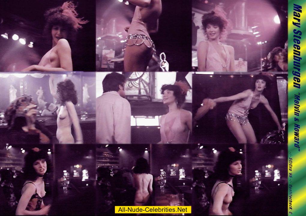 Mary Steenburgen nude in Melvin and Howard. 