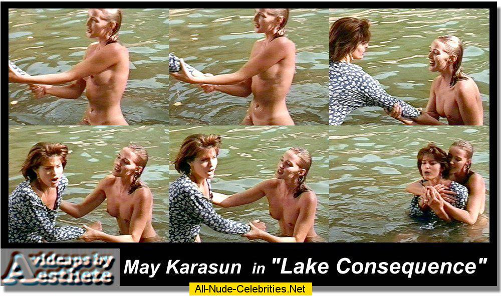 May Karasun fully nude in Lake Consequence.