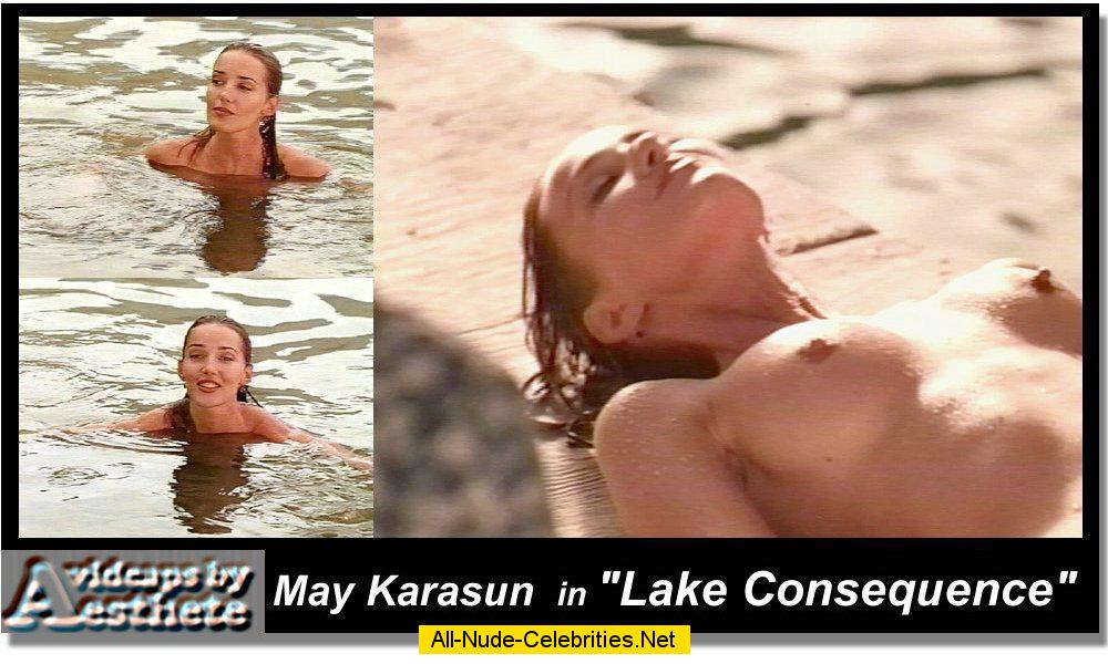 May Karasun fully nude in Lake Consequence.