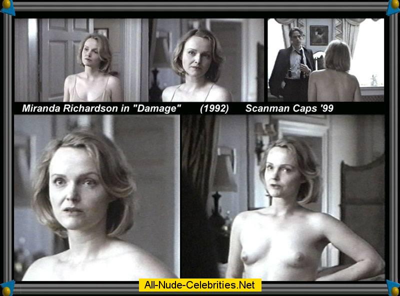 Topless miranda richardson Miranda Richardson