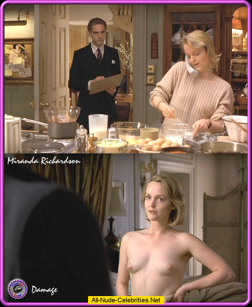 Miranda Richardson naked scenes from movies.