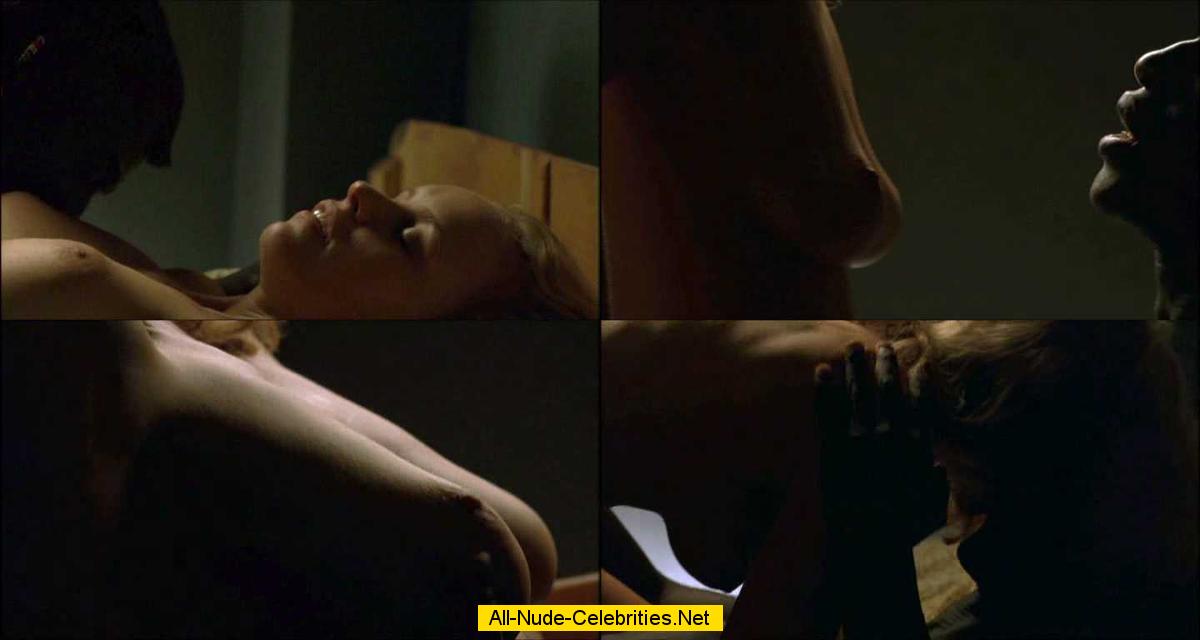 Nina Hoss topless and fully nude movie captures.