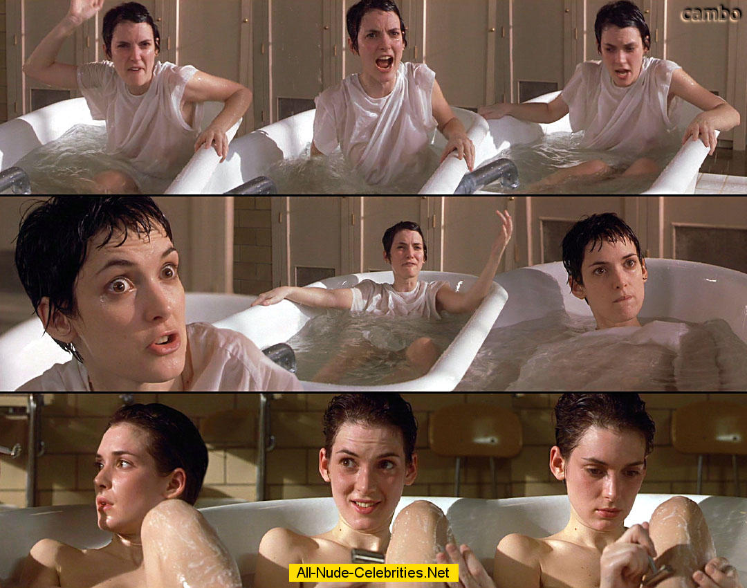 Winona Ryder naked movie captures.